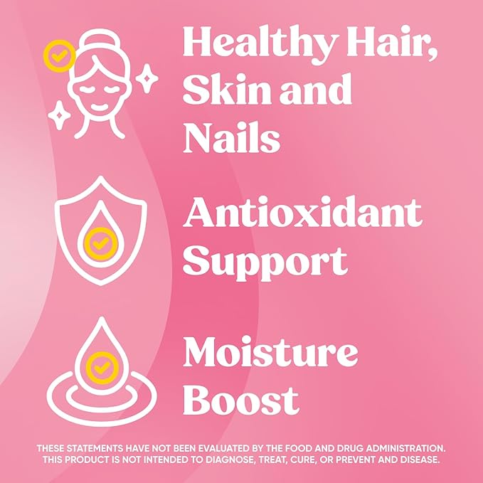 Super Cute Gummies - Mushroom Supplement for Teens - Healthy Hair, Skin, and Nails for Teenage Boys & Girls - Biotin, Chaga, Collagen Peptides, Keratin, Vitamin C, Bamboo Extract (30 Mushroom Gummies)