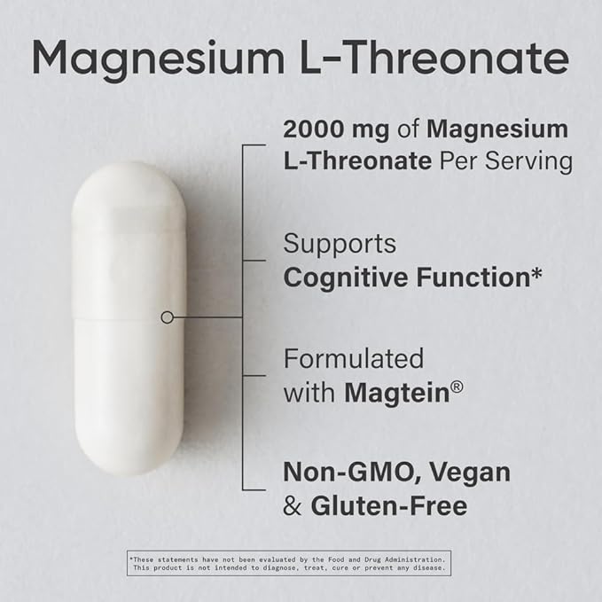 Sports Research Triple Strength Omega 3 Fish Oil EPA & DHA Fatty Acids from Wild Alaskan Pollock & Magtein Magnesium L-Threonate Supports Memory, Focus, Sleep & Mood Brain Health Pack