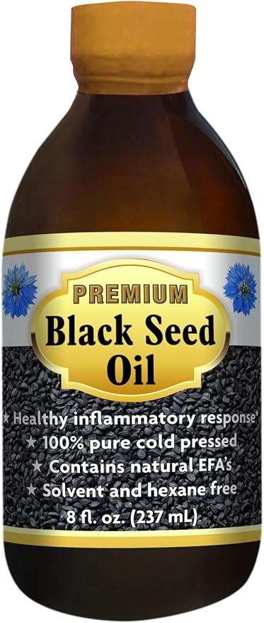 BIO NUTRITION INC. Black Seed Oil, 0.02 Pound