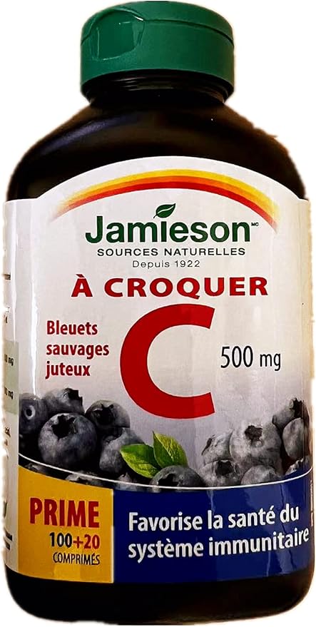 Vitamin C- Wild Blueberry- 500 Mg