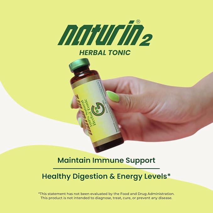 Herbal Immune Support & Adaptogen Drink - 30 Vials (40ml) | 30 Years of Herbal Wellness for Vitality, Energy & Digestive Health - Licorice Root, Astragalus, Hedyotis, Reishi Mushroom Extract