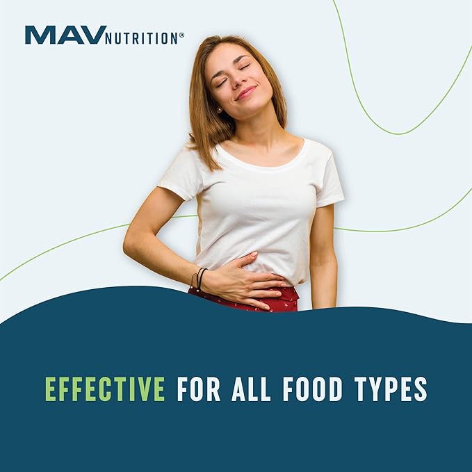 Digestive Enzymes with Probiotics | Bloating Relief & Digestive Health for Women & Men | 400MG Enzyme Blend with Probiotic Strains for Digestion & Gut Health | Vegetarian, 3rd-Party Tested (60 ct.)