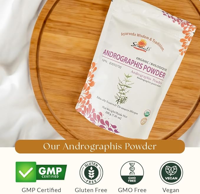 Sewanti Andrographis Extract Powder - Andrographis Paniculata for Liver Health|Herbal Supplement 200g