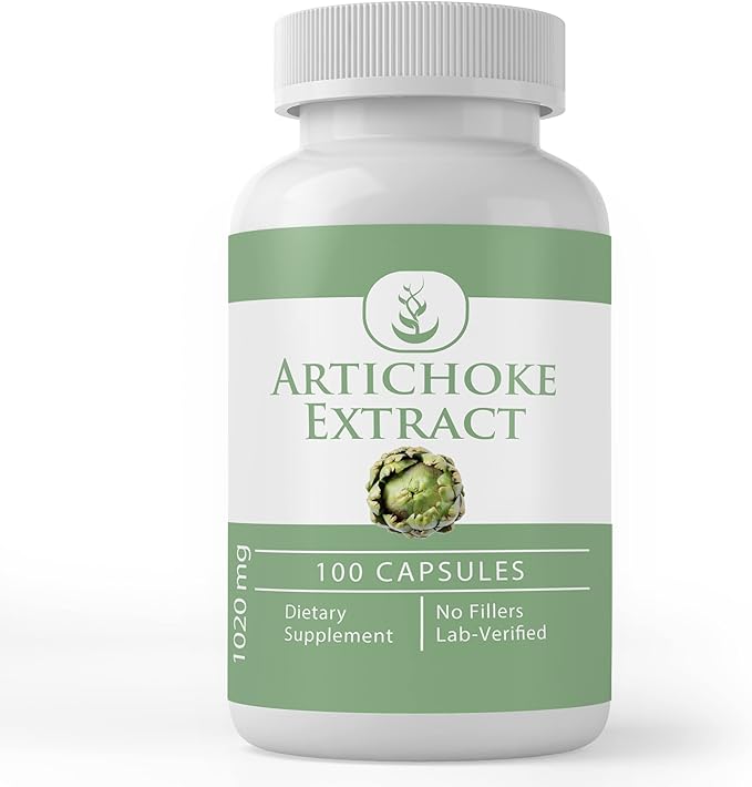 PURE ORIGINAL INGREDIENTS Artichoke Extract (100 Capsules) Always Pure, No Additives Or Fillers, Lab Verified