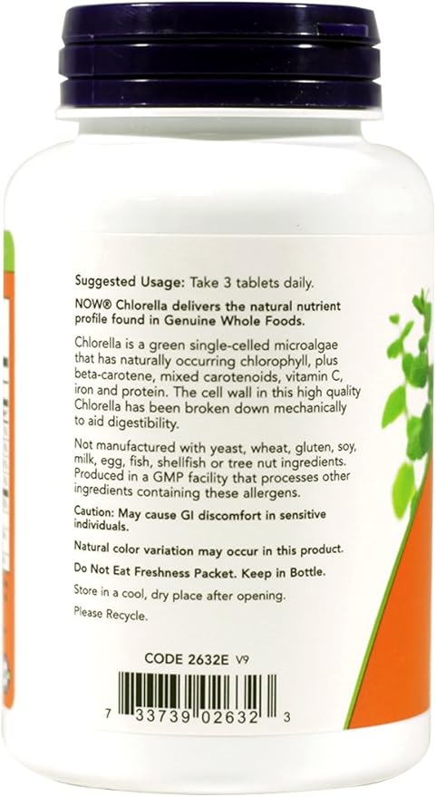 Chlorella 1000mg 120 Tablets (Pack of 2)