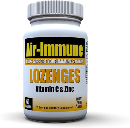 Logenges with Vitamin C and Zinc, Supports Immune System, Potent Antioxidants, 60 Lozenges, 60 Servings