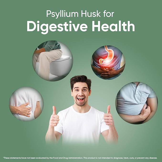 WeightWorld Psyllium Husk Capsules 1500mg Per Serving, 240 Vegan Capsules - 4 Months Supply - for Digestive Health - Daily Psyllium Husk Fiber Supplement - Non-GMO, GMP-Approved, & Allergen-Free