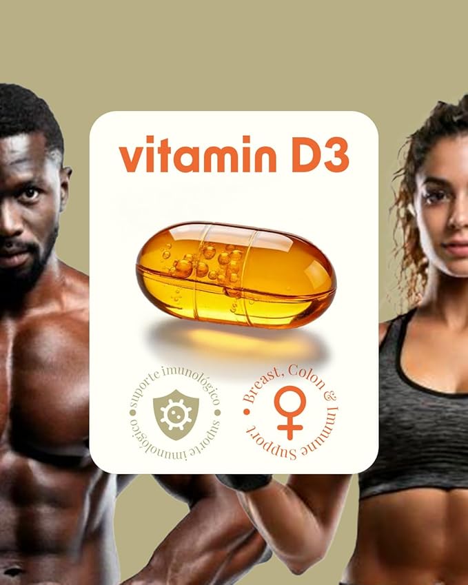 Alpha & Omega Nutrition Vitamin D3 125 mcg (5,000 IU) - Supplement to Support Bone, Joint, Breast, Heart, Colon, and Immune Health - with Vitamin D - 60 Softgels, 2 Month Supply