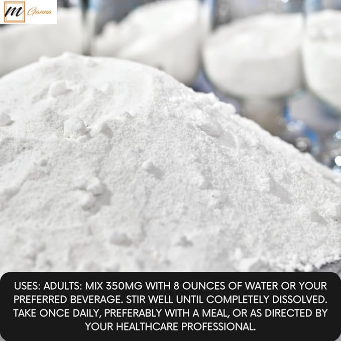 Pure Magnesium Oxide Powder for Health and Beauty 0.5 lbs / 227 GMS