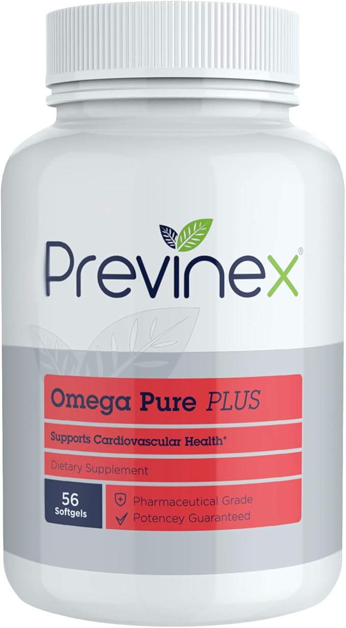 Omega Pure Plus: Omega-3 Fish Oil Supplement. Mercury Free. Triple Strength. Supports Heart Health, Cognitive Health, and Immune Health.