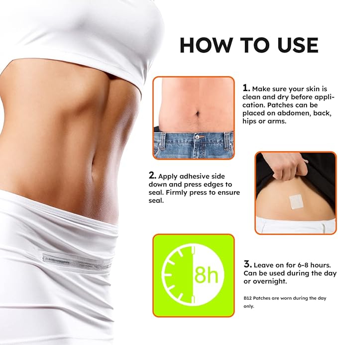Garcinia Cambogia Herbal Belly Patch - Natural Patch (64 Count)