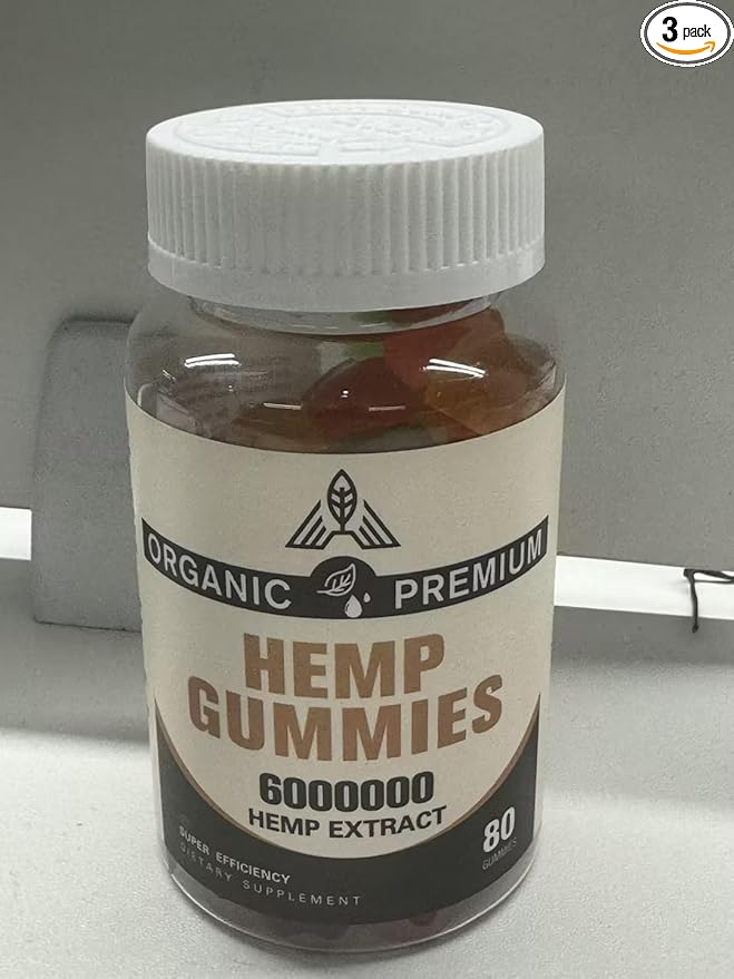 Organic Gummies with Omega 3 6 9 Natural 007