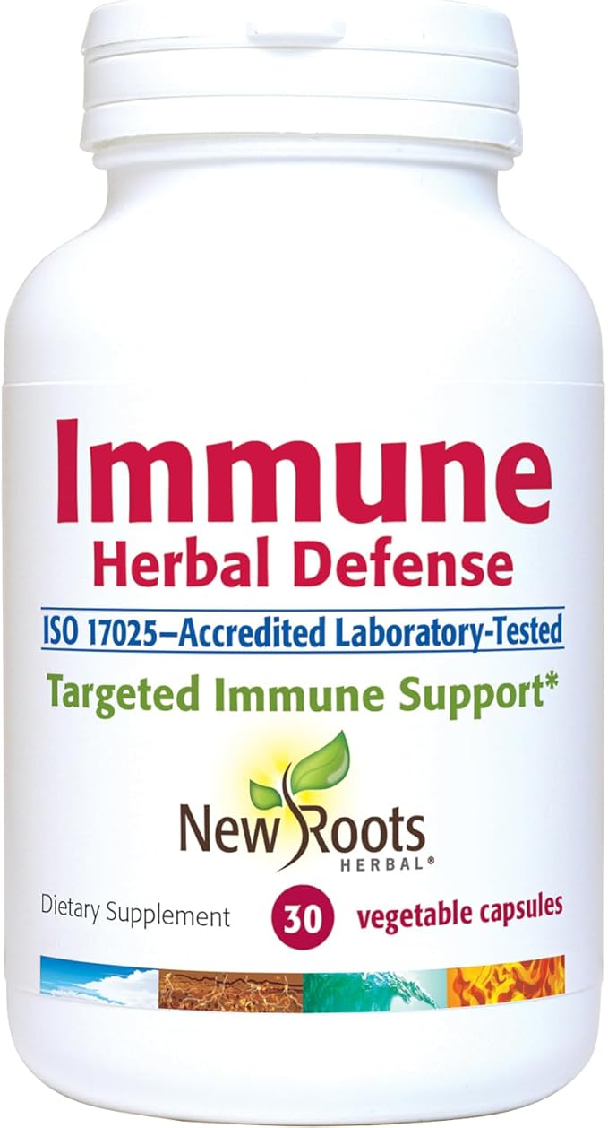 IMMUNE DEFENCE | Andrographis & Astragalus, Powerful Immune Support Supplement with 4 Extra Herbals: Elderberry, Echinacea, Goldenseal, Rosemary | Reishi, Shiitake, Maitake Mushroom (30 Capsules)