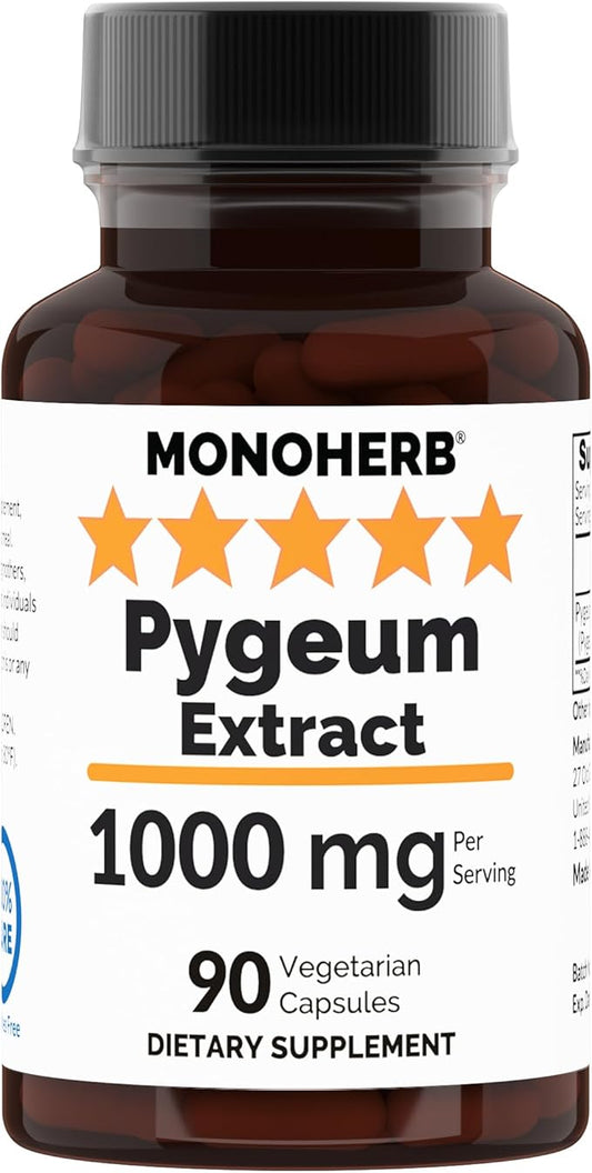 Pygeum Extract 1000 mg - 90 Veg Capsules