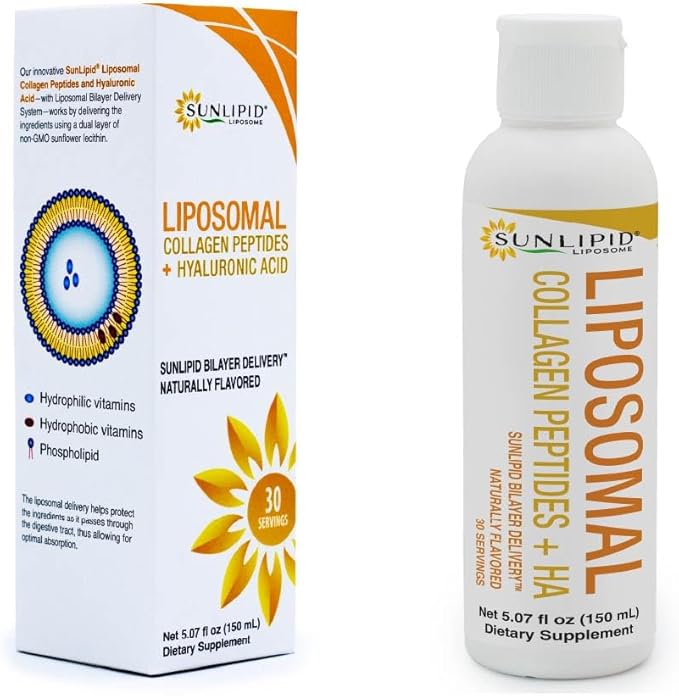 Liposomal Collagen Peptides + Hyaluronic Acid, 150 mL, Liposome