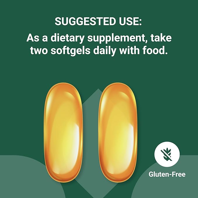 Luma Nutrition Omega 3 Fish Oil Supplement - Extra Strength 2500mg - 2000mg EPA & DHA - Brain and Heart Health - 60 Softgels