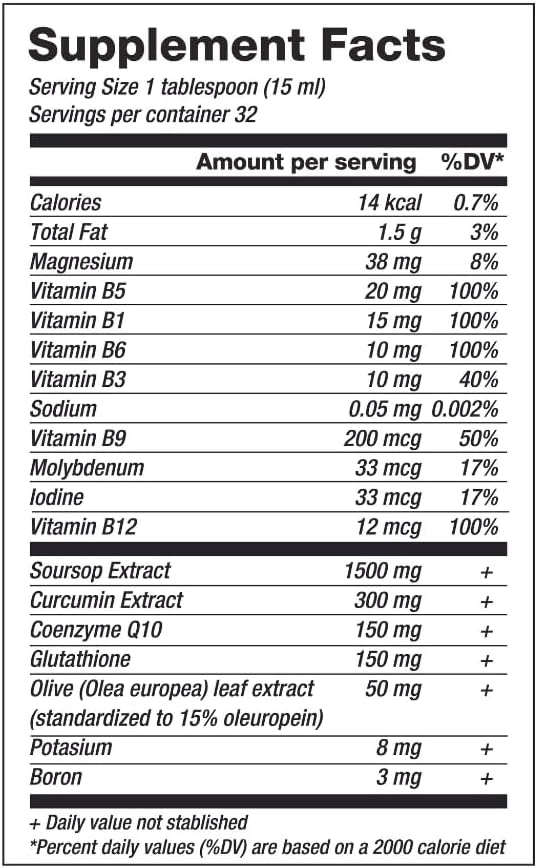 Nanonutrition Glutathione + Vitamins + Minerals | Liposomal Nanotechnology | 100% Natural Ingredients | 16 Fl. Oz. | 32 Servings