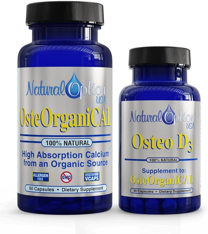 Osteorganical® & Osteo D3 (Pack of 3 Kits)
