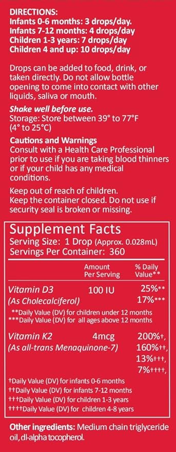 Vitamin K2 + D3