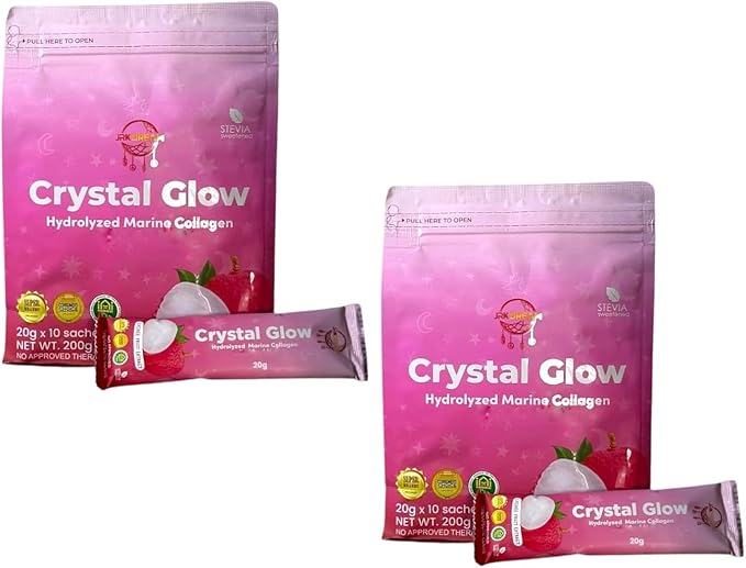 20 Sachets Crystal Glow Lychee Drink by JRK Dream