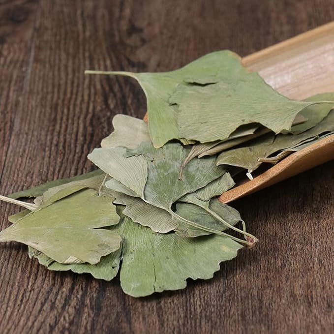 Dried Ginkgo Biloba Leaves Ginkgo Biloba Dried Loose Leaves - Gingko Maidenhair Tree Yinxingye (250 Grams)