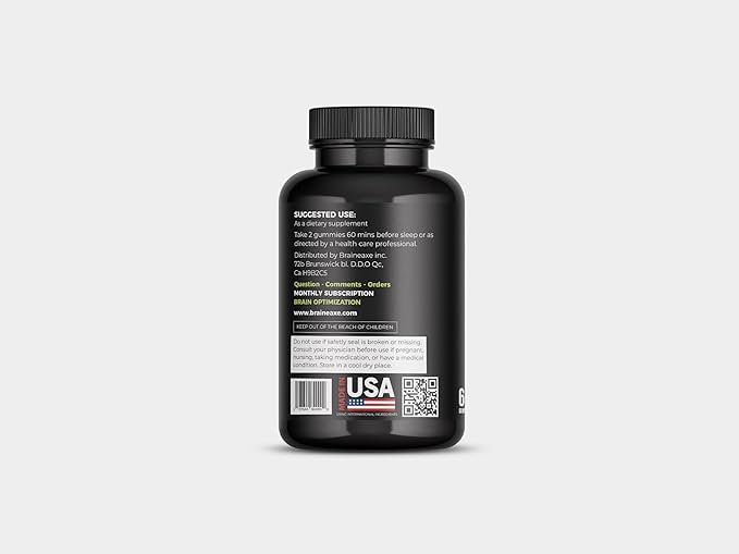 Sleep REANIMATOR - Natural Sleep Gummies for Relaxation, Cognitive Wellness - Ashwagandha, GABA, L Theanine, Lemonbalm, Chamomile - No Caffeine or Melatonin - Raspberry Flavor, 60 Chews