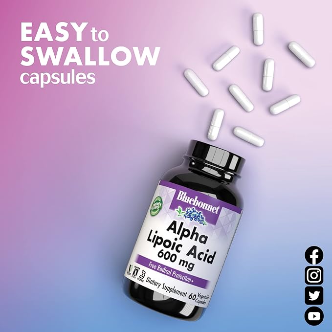 BLUEBONNET NUTRITION ALPHA LIPOIC ACID 300 mg