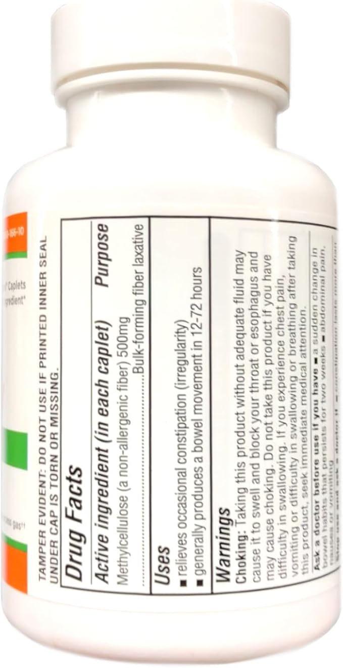 Quality Choice Fiber Therapy Caplets 100 Ct