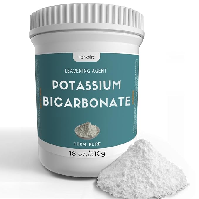 18 oz Potassium Bicarbonate, 100% Pure Potassium Bicarbonate Powder, Used In Making Wine, Cakes, Cookies and More