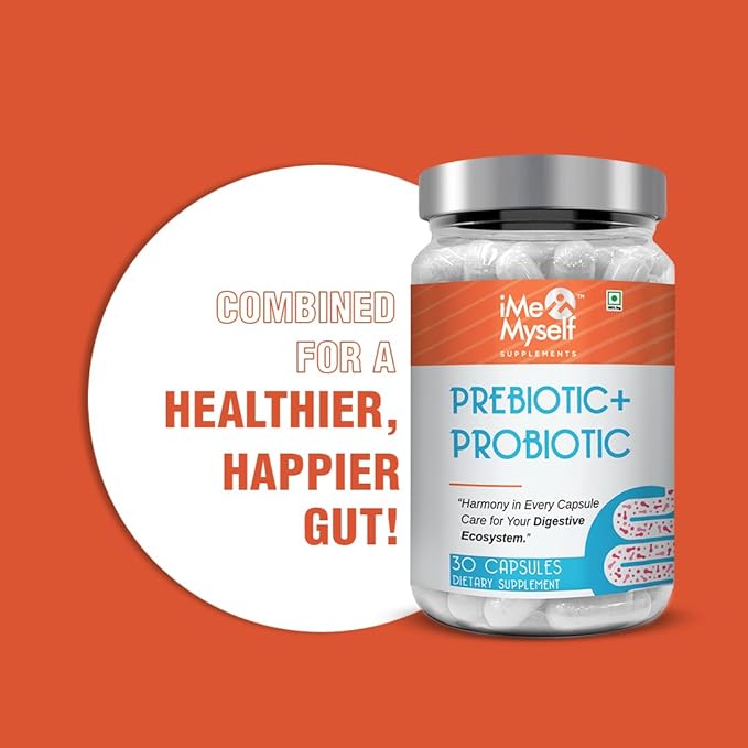 Prebiotic & Probiotic Capsules – 30 Count