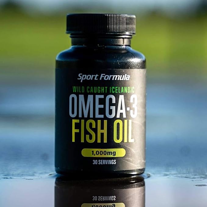 Wild Caught Fish Oil Omega 3 Fatty Acids DHA EHA from Iceland