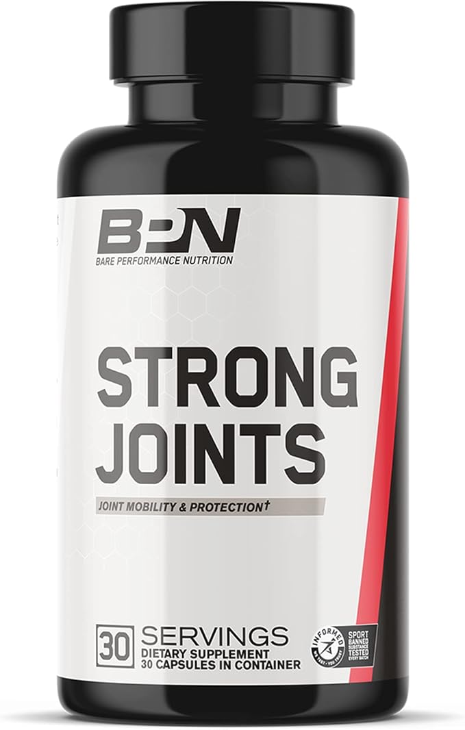 BARE PERFORMANCE NUTRITION BPN Strong Greens Superfood Powder, Strong Joints & Strong Multi-Vitamin Bundle