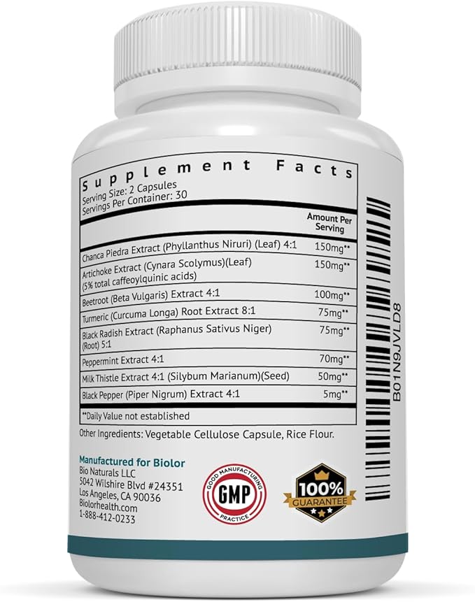 VitaGall™ The Best Gallbladder Health Supplement - Natural Gallbladder Cleanse with Chanca Piedra and Artichoke Extract - Gallbladder Formula for Healthy Digestive System, Gallbladder & Liver