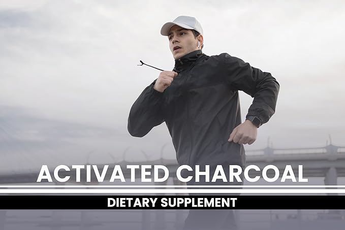 PURE ORIGINAL INGREDIENTS Activated Charcoal (730 Capsules) No Magnesium or Rice Fillers, Always Pure, Lab Verified