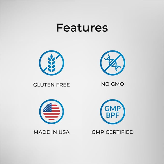 Krill Oil 500 mg, Omega-3 EPA DHA, Phospholipids, & Astaxanthin, Supports Immune System & Brain Health 60 Capsules No Fishy Taste - Non-GMO, Gluten Free