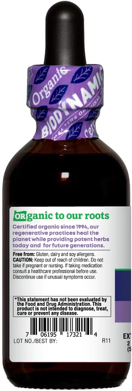 Oregon's Wild Harvest Ashwagandha, biodynamic 2oz, 2 Fl Oz
