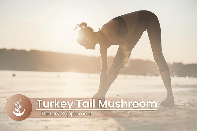 Pure Original Ingredients Turkey Tail Mushroom, (100 Capsules) Always Pure, No Additives Or Fillers, Lab Verified