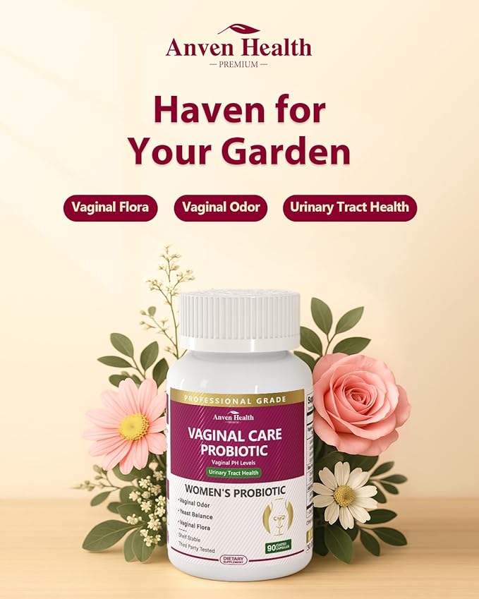 Vaginal Probiotics for Women - 60 Billion CFU for pH Balance, Vaginal Flora, Odor, Yeast & Digestive Health, Vegan & Non-GMO with Saffron, Lecithin, Cranberry, Olive Leaf | 270 Capsules