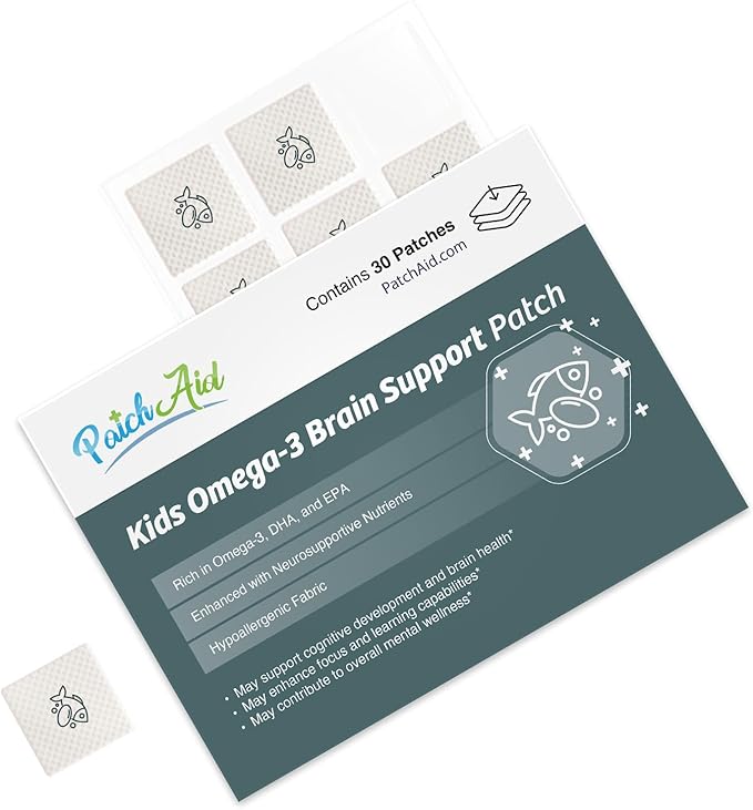 Kids Omega-3 Topical Patch by PatchAid 30-Day Supply