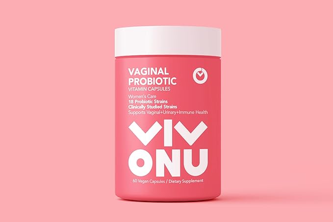 Women's Probiotic,Prebiotics & Lactobacillus Probiotic Blend,60 Billion CFUs,18 Strains,Help Women's Health,Boost Immune,Digestive,Gut,Promote Healthy Vaginal Odor & Vaginal Flora