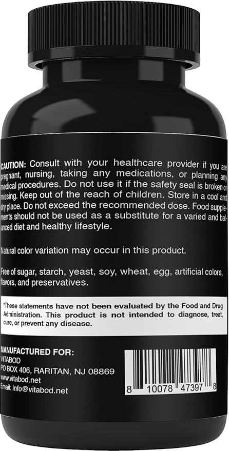Bromelain Supplement 1000mg per Serving, 2400 GDU/g, Proteolytic Enzymes, Supports Digestion of Proteins, 60 Count - Non-GMO & Gluten Free