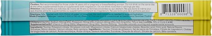 Cira Hydration Stick Packs x Alicia McCarvell Electrolyte Powder & Drink Mix for On-The-Go Dehydration Relief & Recovery - Self Love Lemonade, 20 Servings