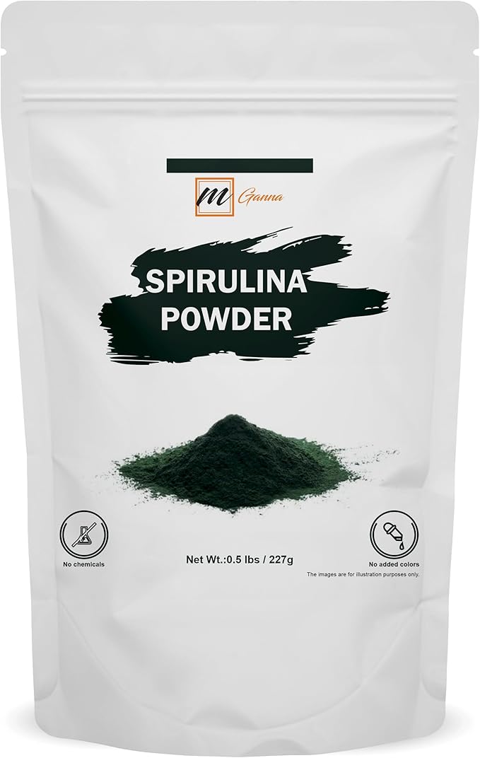 100% Spirulina Powder/Blue Green Algae Powder 0.5lbs / 227 g