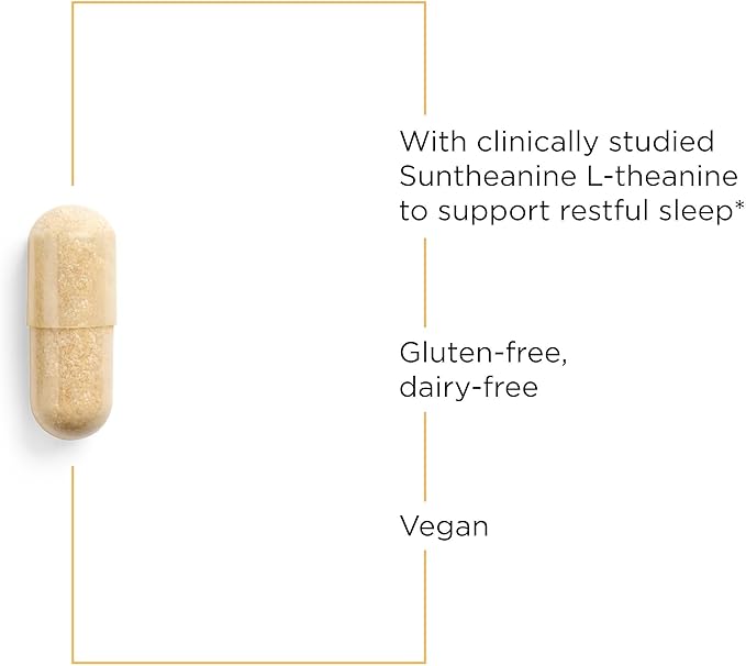 Integrative Therapeutics Pro-Som - Melatonin-Free Sleep Support* with L-Theanine, Magnesium, Magnolia Bark & Curcumin Extract - Helps Reduce Waking After Sleep Onset* - 60 Capsules