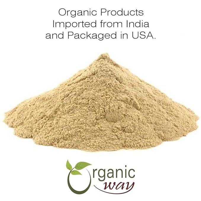 Organic Way Shatavari Powder (Asparagus racemosus) - Kosher & USDA Certified | Vegan, Non-GMO & Gluten Free | Tested for Heavy Metal and Purity | Resealable Bag | 100% Raw from India (1/4LBS / 4Oz)
