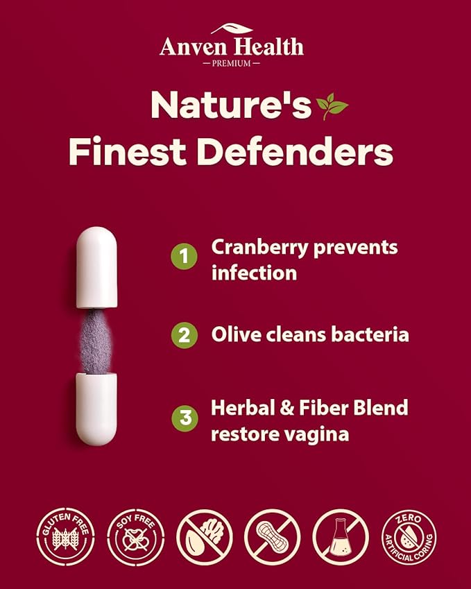 Vaginal Probiotics for Women - 60 Billion CFU for pH Balance, Vaginal Flora, Odor, Yeast & Digestive Health, Vegan & Non-GMO with Saffron, Lecithin, Cranberry, Olive Leaf | 270 Capsules