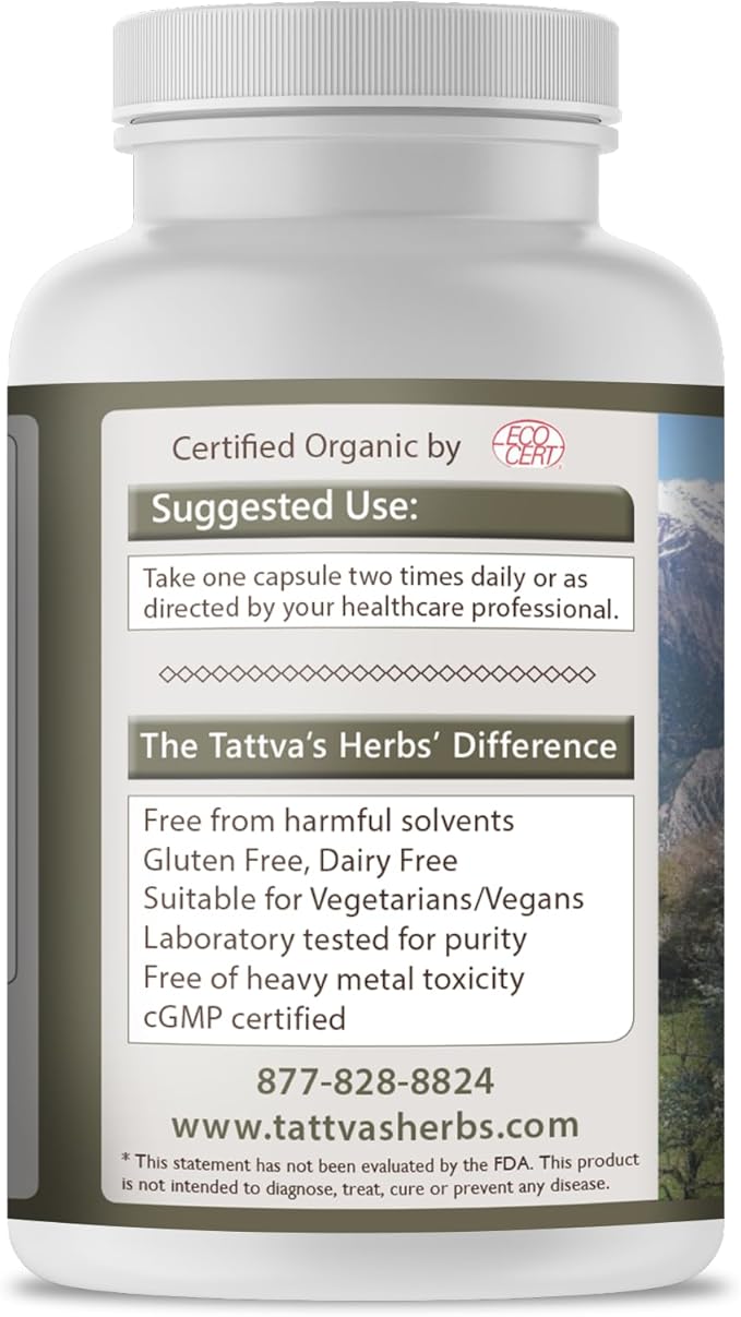Tattva's Herbs Boswellia Serrata Supplement, Joint Support for Men & Women Supercritical (CO2) Extract 2-Pack, 240 Count, 500 mg - 25 Years of Premium Service from