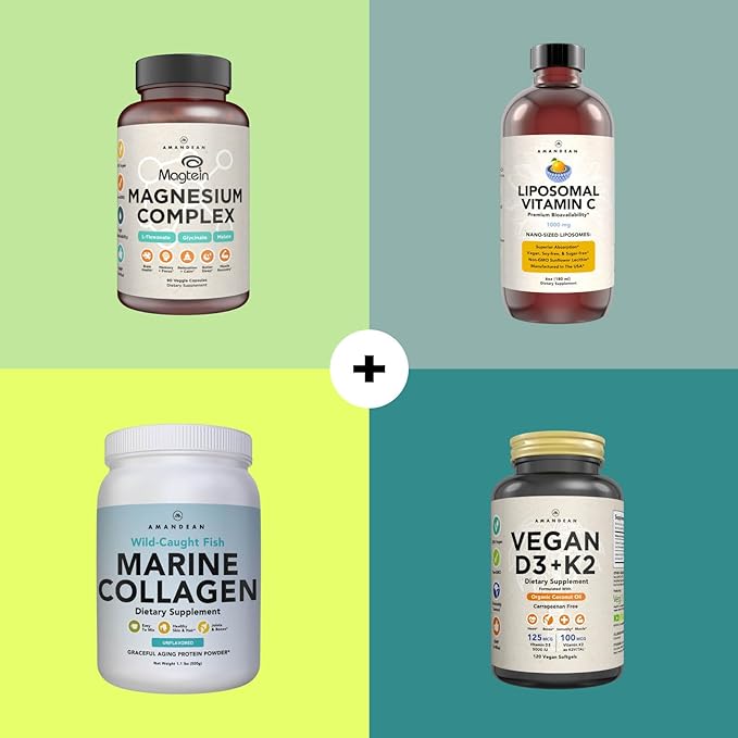 AMANDEAN Vegan Omega 3 Supplement. Premium Fish Oil Alternative. Algae DHA & EPA. Carrageenan Free Softgels. Algal Essential Fatty Acids. Plant Based Heart, Brain, Eye, Skin, Immune Support. (120ct)