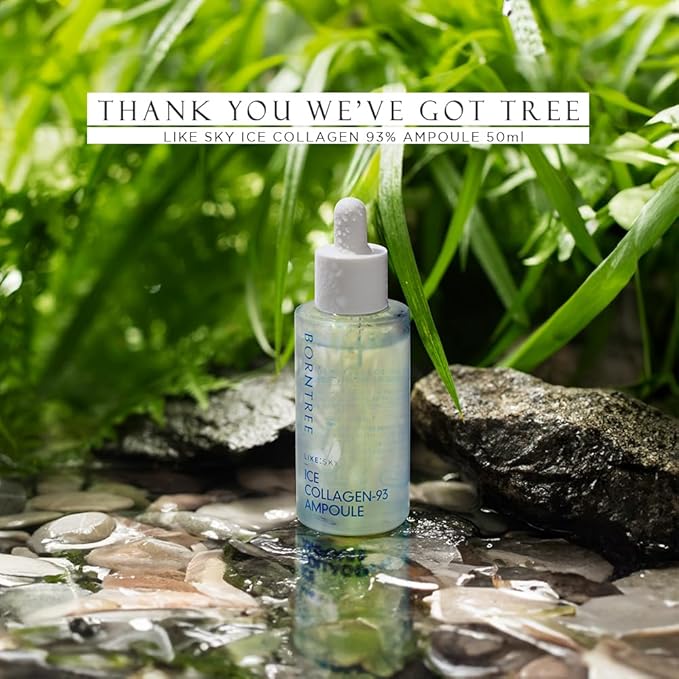 Like Sky Ice Collagen 93 Ampoule 1.69 fl oz/Marine collagen, Absorption rate of more than 40 times, K-beauty