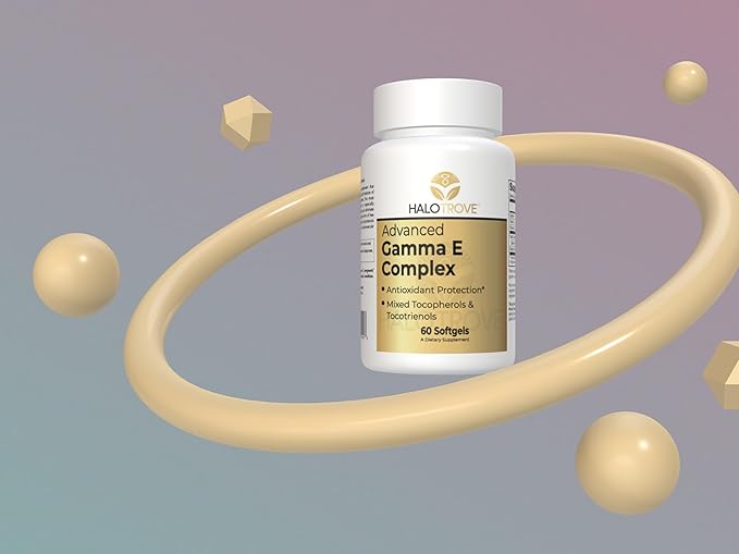 Advanced Gamma E Complex Vitamin Supplement, 60 Softgels